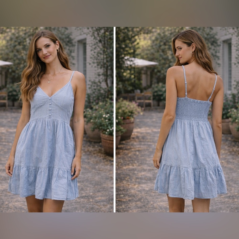 Light Blue Summer Dress